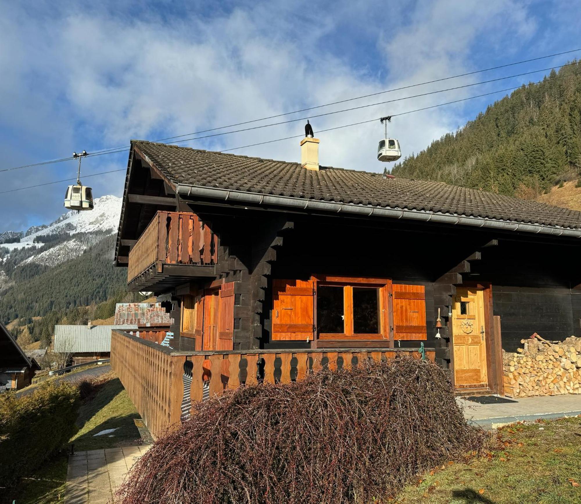Charming, Cosy Chalet Nestled In A Breathtaking Surrounding With Spectacular, Stunning Mountain Views La Chapelle-d'Abondance Exterior photo