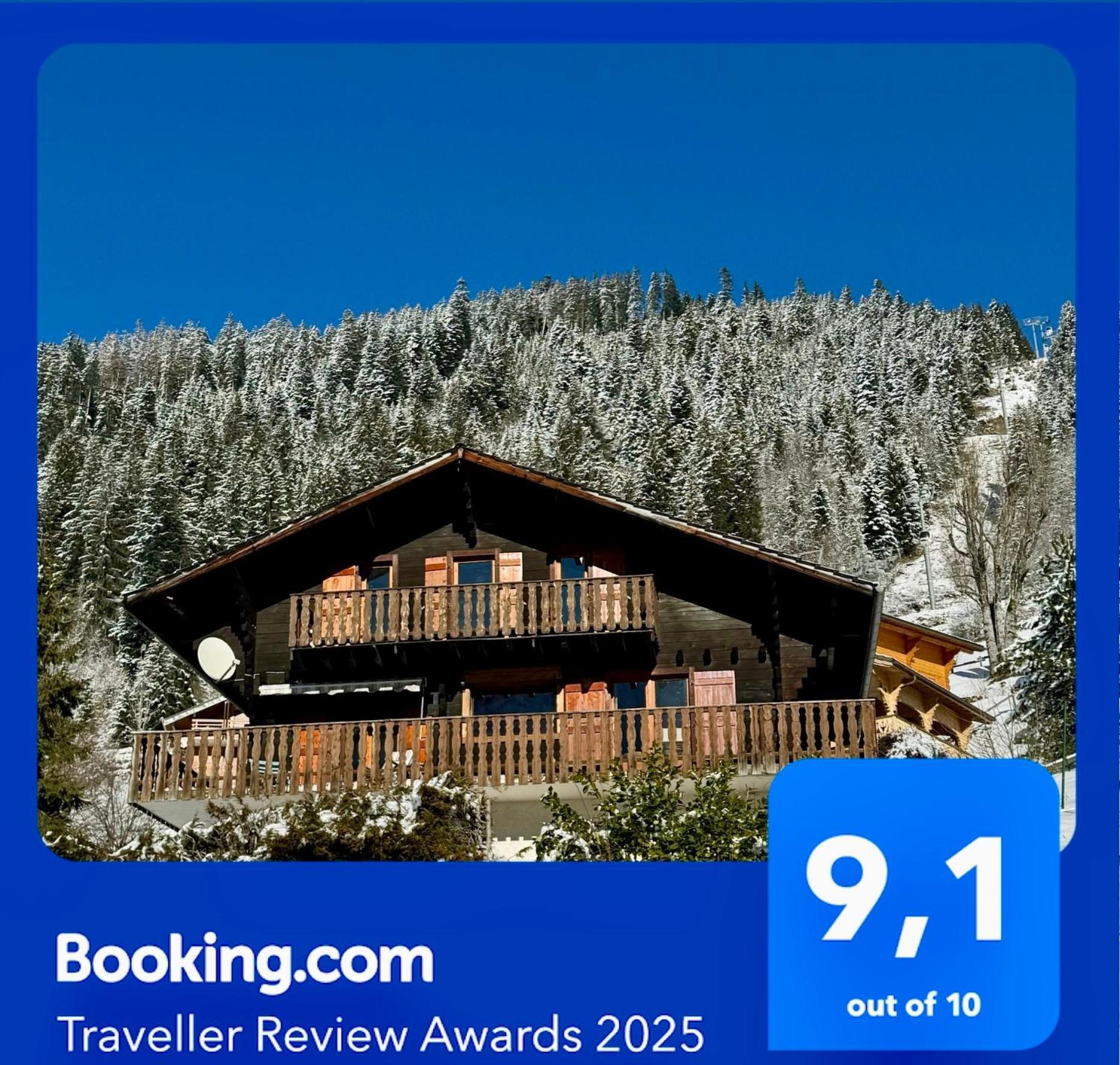 Charming, Cosy Chalet Nestled In A Breathtaking Surrounding With Spectacular, Stunning Mountain Views La Chapelle-d'Abondance Exterior photo